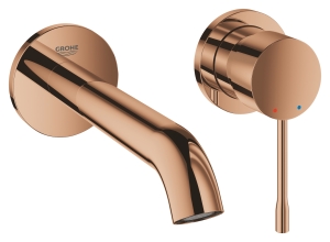 Внешняя часть смесителя для раковины GROHE Essence скрытого монтажа, на 2 отверстия, M-Size, теплый закат глянец (29192DA1)