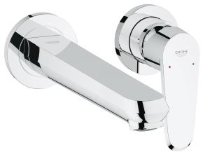Внешняя часть смесителя для раковины GROHE Eurodisc Cosmopolitan на 2 отверстия, хром (19974002)