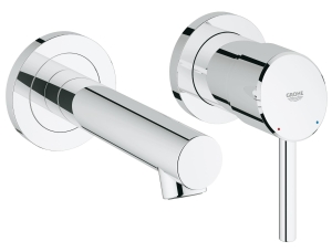 Внешняя часть смесителя для раковины GROHE Concetto на 2 отверстия, S-Size, хром (19575001)