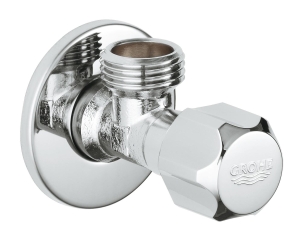 Вентиль угловой GROHE универсальный 1/2", хром (2201600M)
