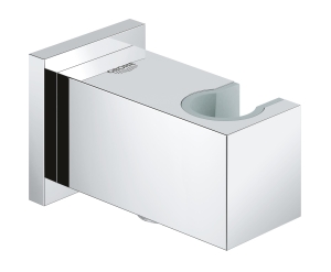 Подключение для душевого шланга с держателем ручного душа GROHE Euphoria Cube, хром, (26370000)