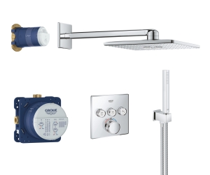 Набор для комплектации душа GROHE Profi Grohtherm SmartControl, хром (34804000)