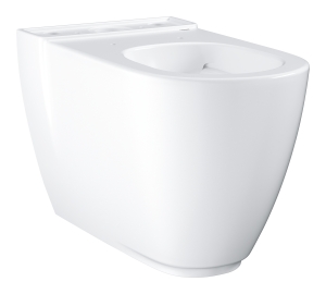 Унитаз GROHE Essence напольный, с покрытием PureGuard, альпин-белый (3957200H)