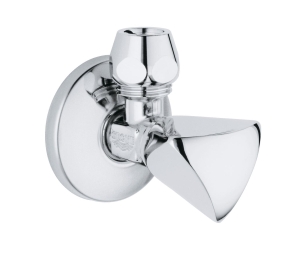 Вентиль угловой GROHE 1/2 дюйма для подключения смесителей, хром (22939000)