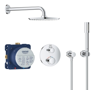 Набор для комплектации душа с Rainshower Cosmopolitan 210, GROHE Grohtherm, хром, (34732000)