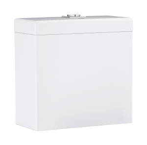 Смывной бачок для унитаза GROHE Cube Ceramic, наполнение снизу, альпин-белый (39490000)