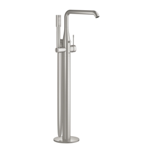 Внешняя часть смесителя для ванны GROHE Essence напольного монтажа, суперсталь (23491DC1)
