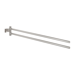 Держатель для полотенца GROHE Essentials Cube двойной, поворотный, суперсталь (40624DC1)