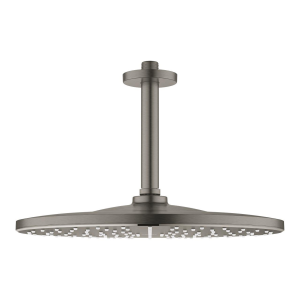 Верхний душ GROHE Rainshower 310 Mono с душевым кронштейном, темный графит матовый (26560AL0)