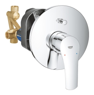 Смеситель для ванны GROHE Eurosmart в комплекте с монтажной частью, хром (33305003)