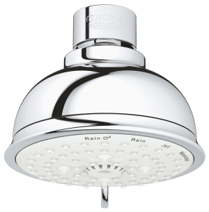 Верхний душ GROHE Tempesta Rustic 100, 9,5 л/мин, 4 режима, хром (27610001)