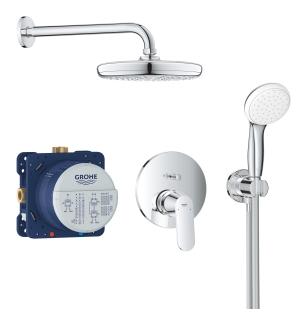 Душевая система GROHE Eurosmart Cosmopolitan со смесителем для ванны, хром (25219001)