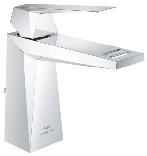Смеситель для раковины GROHE Allure Brilliant с донным клапаном, M-Size, хром (24341000)
