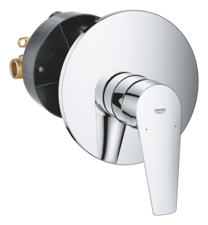 Смеситель для душа GROHE BauEdge в комплекте с монтажной частью, хром (29078001)