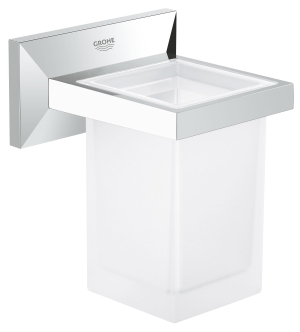 Стакан для зубных щеток с держателем GROHE Allure Brilliant, хром (40493000)