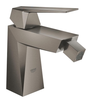 Смеситель для биде GROHE Allure Brilliant с донным клапаном, темный графит матовый (23117AL0)