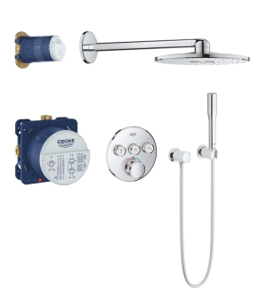 Готовый набор для душа GROHE Rainshower SmartActive 310, хром (34705000)