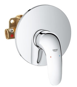 Смеситель для душа GROHE Eurostyle в комплекте с монтажной частью, хром (23725003)