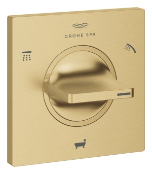 Внешняя часть переключателя потоков GROHE Allure на 3 положения, холодный рассвет матовый (19590GN1)