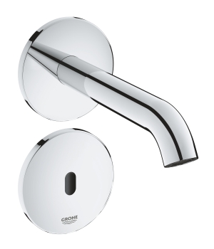 Внешняя часть крана для раковины GROHE Essence E инфракрасный, без функции смешивания, питание от сети 230V, хром (36447000)