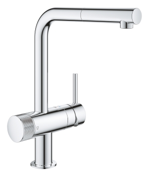 Смеситель для кухни GROHE Blue Pure Minta, с функцией фильтрации, без фильтра в комплекте, хром (31721000)