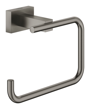 Держатель бумаги без крышки GROHE Essentials Cube, темный графит матовый (40507AL1)