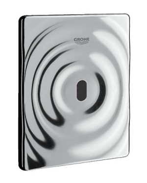 Панель смыва для писсуара GROHE Tectron Surf инфракрасная, питание от батареи 6V, хром (37337001)