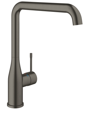 Смеситель для кухни GROHE Essence с поворотным изливом, темный графит матовый (30269AL0)