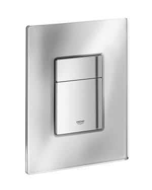 Панель смыва для унитаза GROHE Skate Cosmopolitan Glass, 3 режима, матовый титан (38845BS0)
