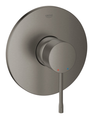 Внешняя часть смесителя для душа GROHE Essence, темный графит матовый (24057AL1)