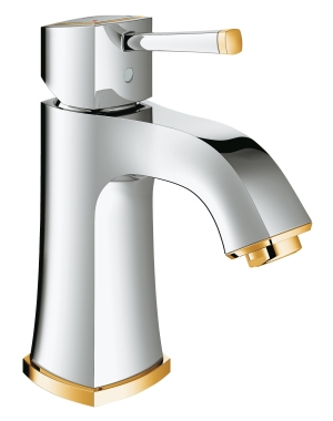 Смеситель для раковины GROHE Grandera, хром/золото (23310IG0)