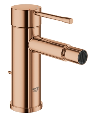 Смеситель для биде GROHE Essence с донным клапаном, теплый закат глянец (32935DA1)