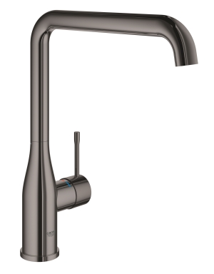 Смеситель для кухни GROHE Essence с поворотным изливом, темный графит глянец (30269A00)