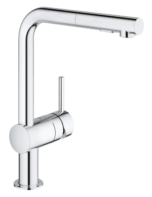 Смеситель для кухни GROHE Minta с вытяжным душем, хром (30274000)