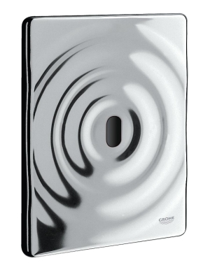 Панель смыва для унитаза GROHE Tectron Surf, 1 режим, хром (38699001)