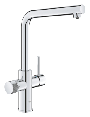 Смеситель для кухни GROHE Blue Pure Minta с функцией фильтрации, без фильтра в комплекте, хром (30600000)
