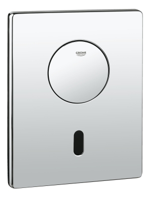 Панель смыва для унитаза GROHE Tectron Skate, 1 режим, хром (37419000)