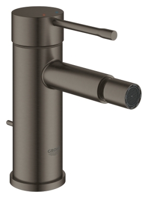 Смеситель для биде GROHE Essence с донным клапаном, темный графит матовый (32935AL1)