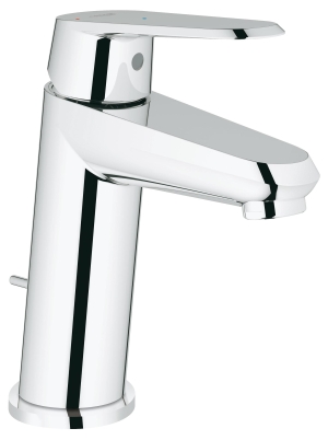Смеситель для раковины GROHE Eurodisc Cosmopolitan с донным клапаном, S-size, хром (2338920E)