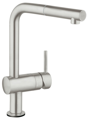 Смеситель для кухни GROHE Minta Touch сенсорный с вытяжным изливом, суперсталь (31360DC1)