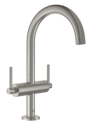 Смеситель для раковины GROHE Atrio двухвентильный, суперталь (21022DC3)