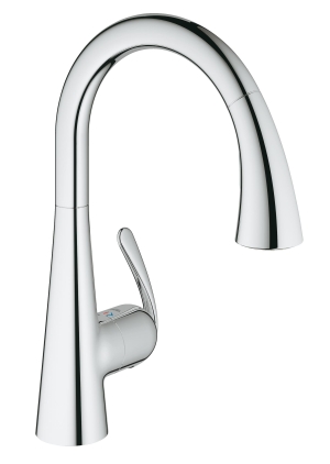 Смеситель для кухни GROHE Zedra с вытяжным душем 2jet, хром (32294001)