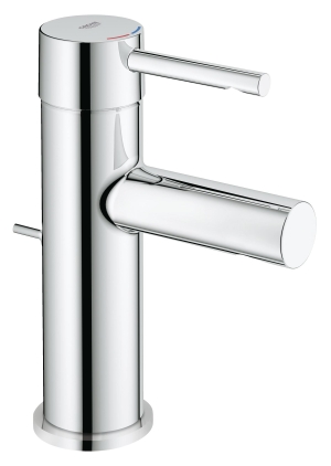 Смеситель для раковины GROHE Essence с донным клапаном и ограничением расхода воды, хром (3289800E)