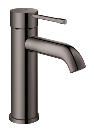 Смеситель для раковины GROHE Essence, S-size, темный графит глянец (23590A01)