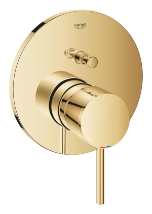 Внешняя часть смесителя для ванны GROHE Atrio на 2 потребителя, холодный рассвет глянец (24066GL3)
