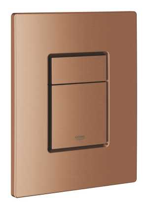 Панель смыва для унитаза GROHE Skate Cosmopolitan, 3 режима, теплый закат матовый (38732DL0)