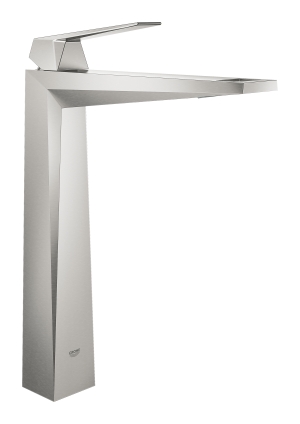 Смеситель для раковины GROHE Allure Brilliant, XL-Size, гладкий корпус, суперсталь (23114DC0)