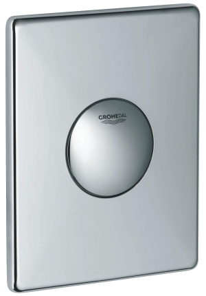 Панель смыва для унитаза GROHE Skate, 1 режим, хром (37547000)