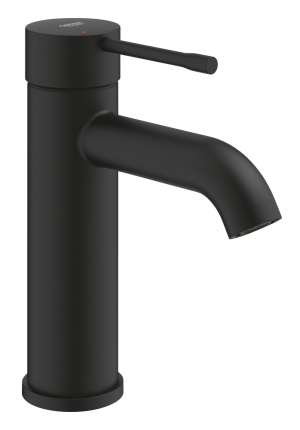 Смеситель для раковины GROHE Essence без донного клапана, S-size, фантомный черный (24172KF1)