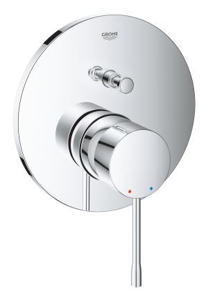 Внешняя часть смесителя для ванны GROHE Essence на 2 потребителя, хром (24058001)